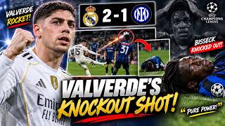 VALVERDE’S ROCKET SHOT DROPPED BISSECK! 😳🚀 Real Madrid vs Inter screenshot 3