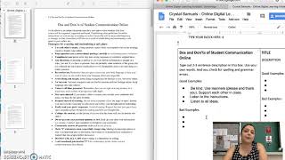 Online Digital Learning Community Instructions