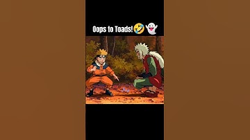 Naruto’s Hilarious Summoning Jutsu Journey! 🐸🔥 #naruto #jiraya #training #amv