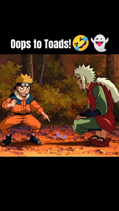 Naruto’s Hilarious Summoning Jutsu Journey! 🐸🔥 #naruto #jiraya #training #amv
