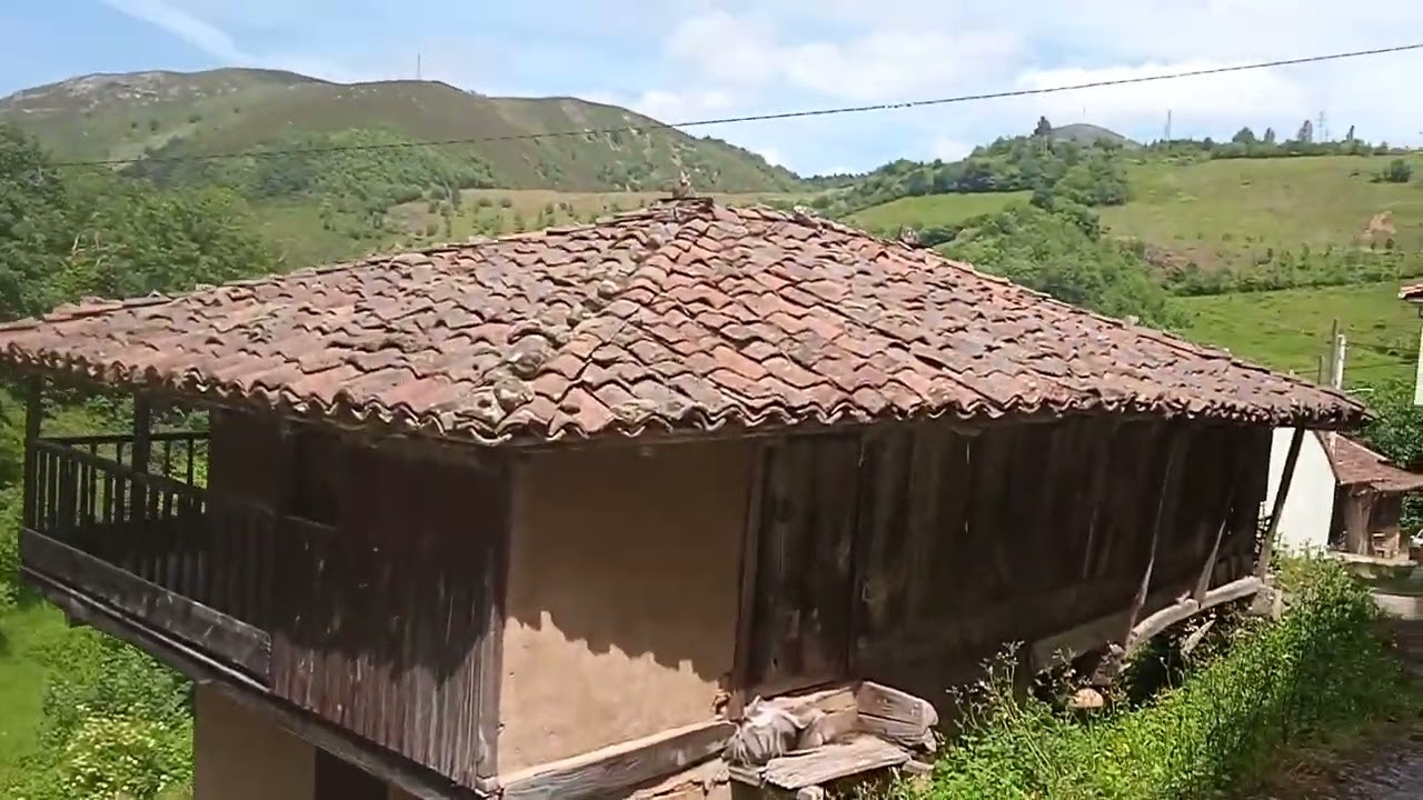 El pueblín de La Veiga, Belmonte de Miranda, Asturias
