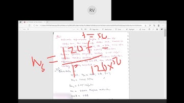 EE 304 Problem on Main dimension calculation of induction motor