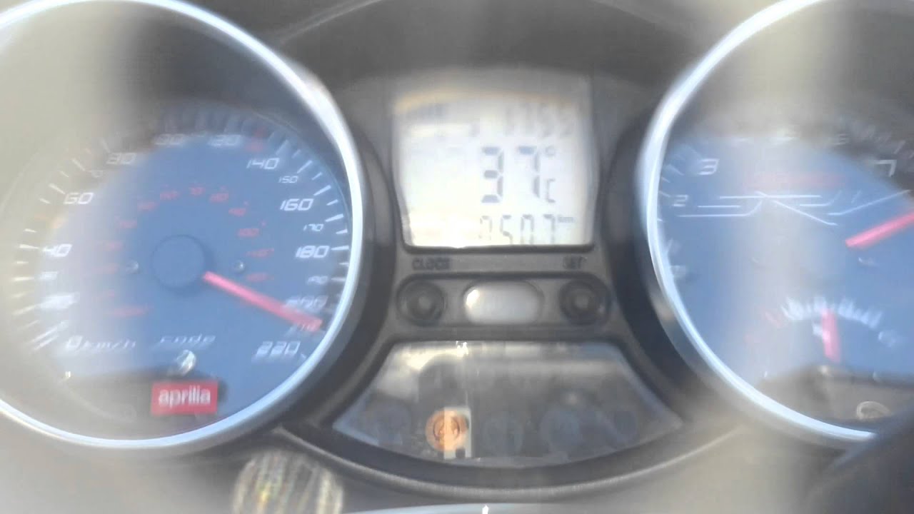 Aprilia SRV 850 ABS/ATC accelaration 170-220 km/h - YouTube