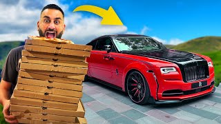 Paying For A Rolls Royce With Pizza!