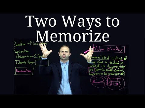 Lecture #10: How to Memorize Anything - EFFICIENTLY