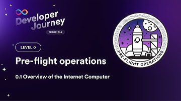 ICP Developer Liftoff 0.1 | Overview of the Internet Computer