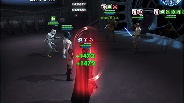 SWGoH - don’t listen to Xaereth, Thrideon (Thrawn Gideon Storm) does NOT beat CLS
