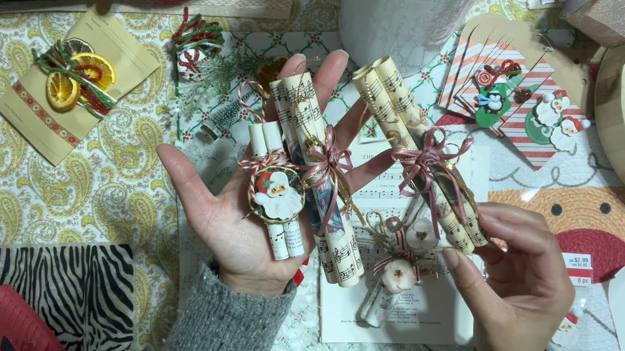 A DIY Christmas Craft Paper Scroll-y Thing…Or Something…