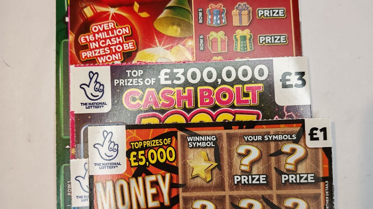 The great scratch cards mix £39 in play - YouTube