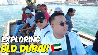 DUBAI VLOG *Old Dubai + Al Seef+ Abra Ride at Dubai Creek!* 🇦🇪 | Jm Banquicio