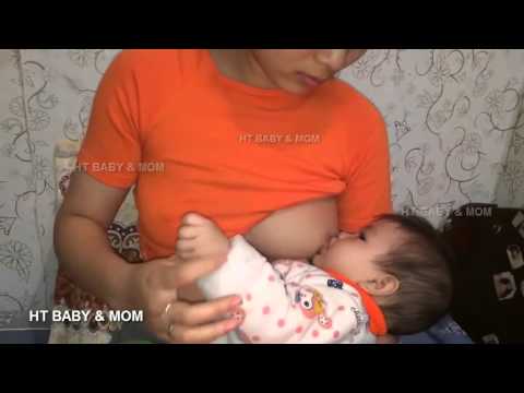 Evening breastfeeding, sister vs baby breastfeeding mommy HT BABY & MOM