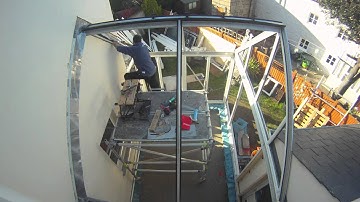 Conservatory Timelapse the Complete Build