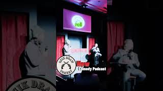 Slim Jims and a Spit take as the show takes a dive #spittake #comedy #quikdrawcomedy