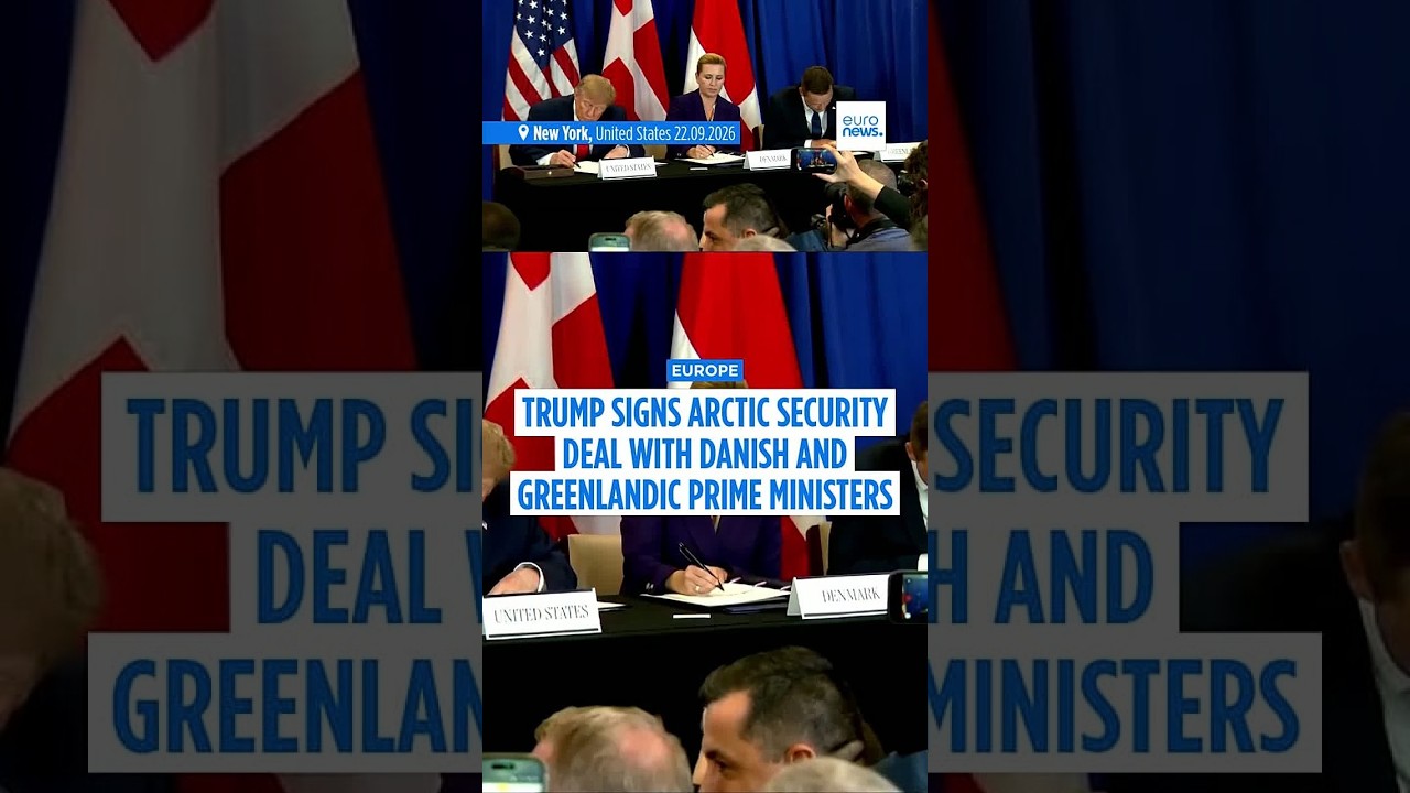 Trump signs Greenland security deal allowing US to expand military presence