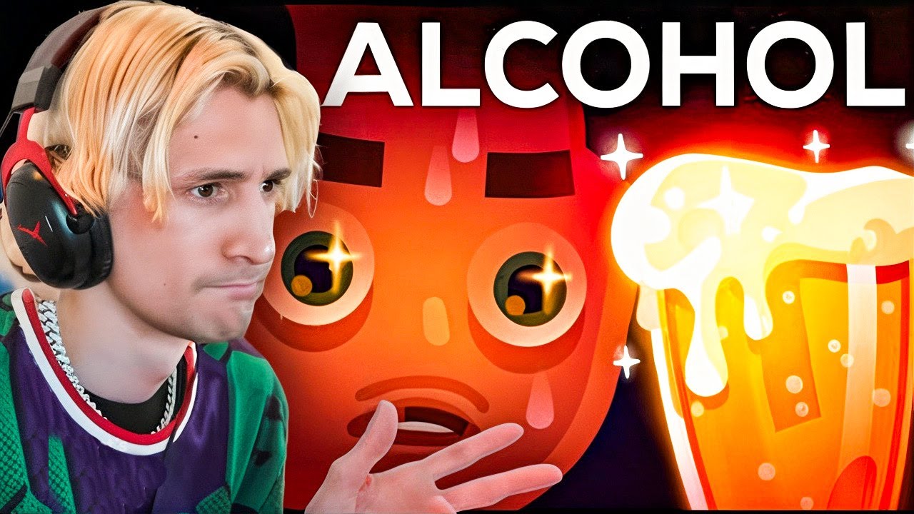 xQc реагирует на статью «Алкоголь — это УДИВИТЕЛЬНО» от Kurzgesagt