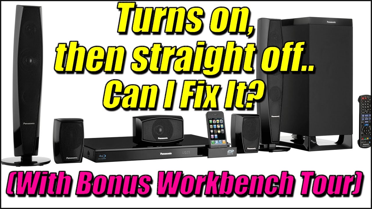 Panasonic Surround Sound Blu-ray Player SA-BTT370 | Can I Fix It