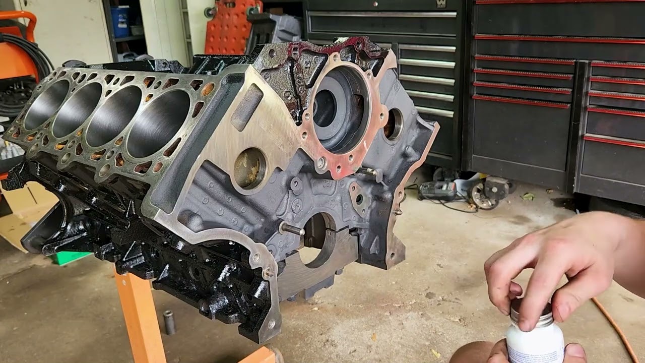 Ford F-150 5.4L engine freeze plug locations diagram