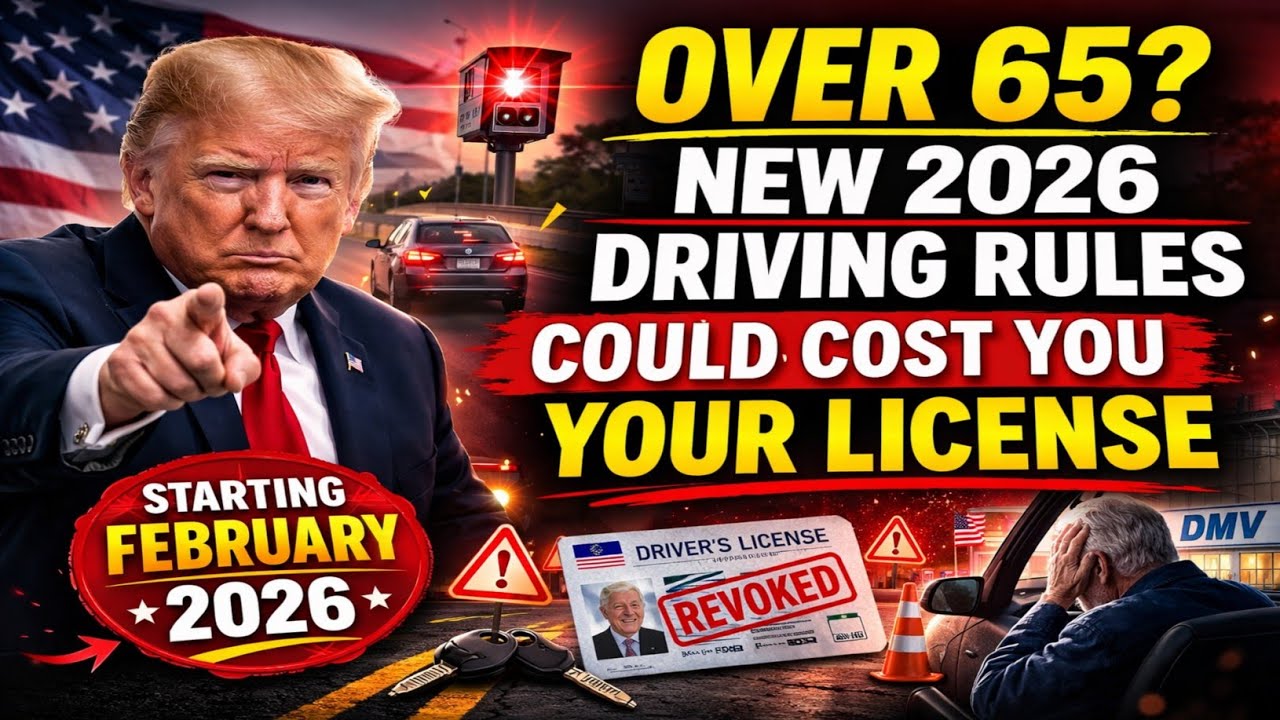 2026 Driving Laws for Seniors Over 65 | New DMV Rules, Speed Cameras & License Renewal Changes