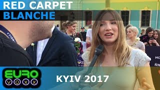Celebrity Blanche Interview!! | #RedCarpet #Belgium #Eurovision2017 #Eurovoxx Profile
