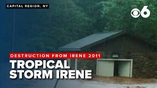The destructive power of Tropical Storm Irene back in 2011