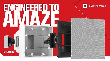 The Next Standard in Installed Sound: MTS Series Point-Source Loudspeaker Systems