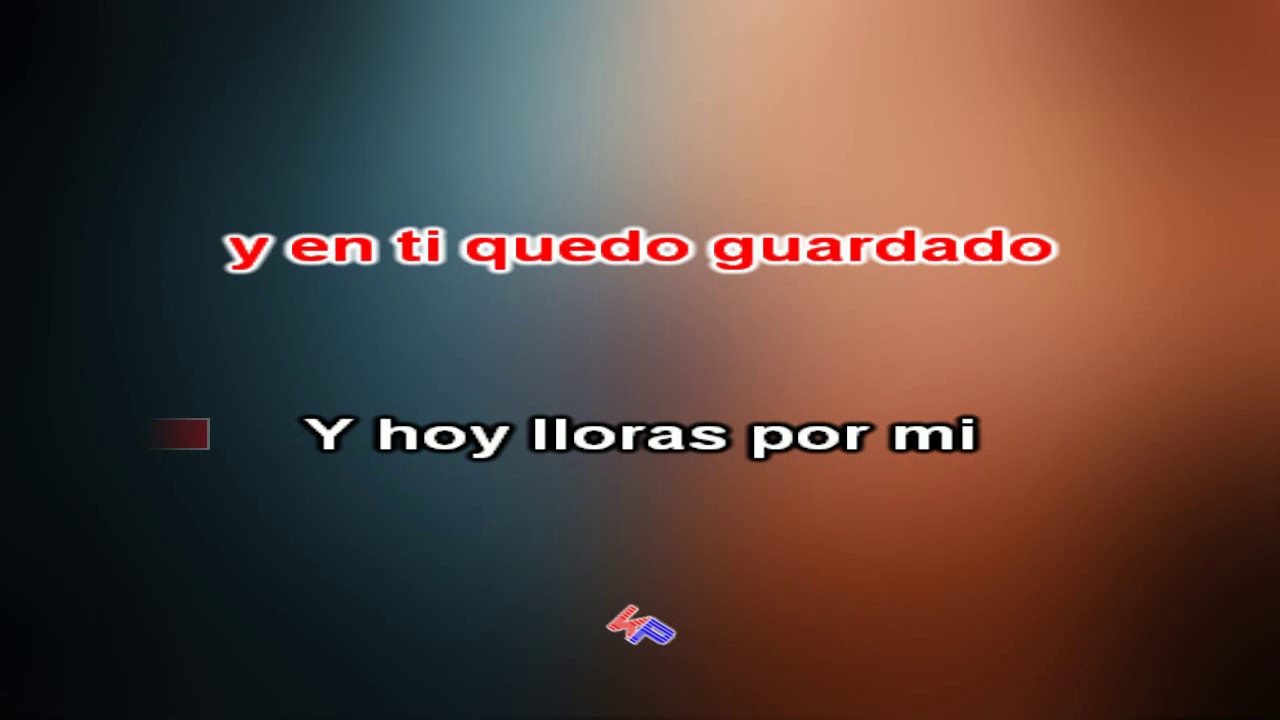 KARAOKE - Y TE HAS QUEDADO SOLA - SANTAMARINA - (KP)