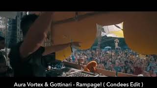 Aura Vortex & Gottinari - RAMPAGE! ( Condees Edit ) em Mushroom World Festival 🔥🍄