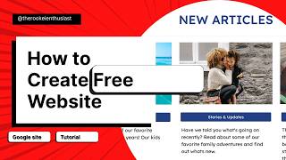 Build a FREE Website with Google Sites | Step-by-Step Tutorial (2026)