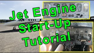 How to start the jet engines on my Citation 501SP
