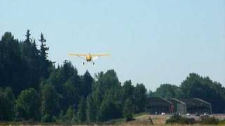 180HP Piper Pacer take off out of Woodland, WA