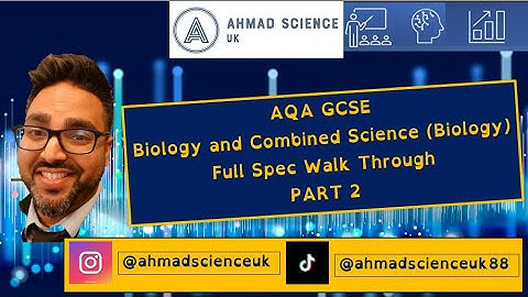 Full AQA Biology and Combined Science GCSE Revision - Part 2