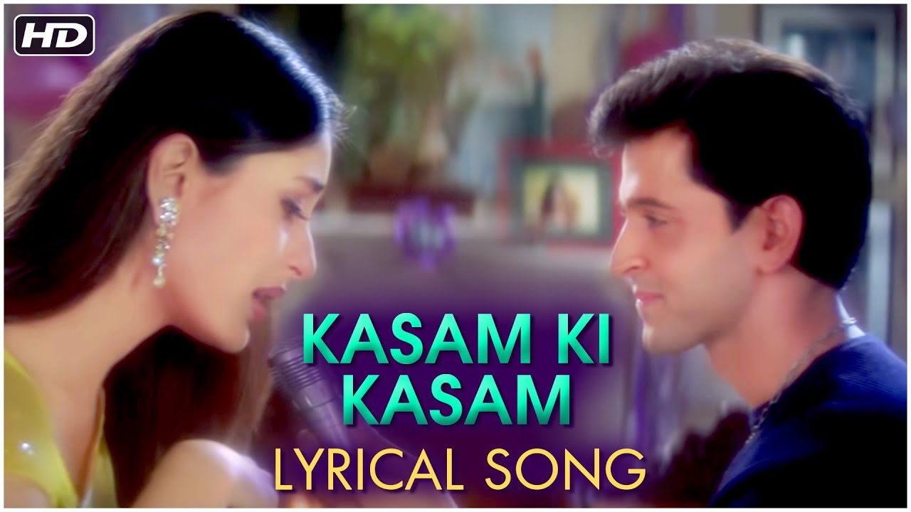 Kasam Ki Kasam Lyrical Song Main Prem Ki Diwani Hoon Kareena Kapoor, Hrithik Roshan, Abhishek photo picture