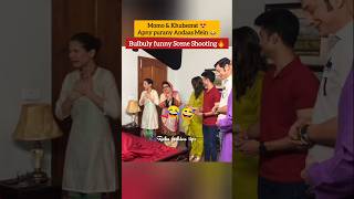 Momo & Khubsorat Fun On Set Of Bulbulay