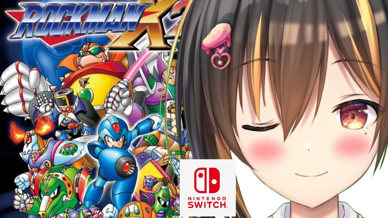 未開封！出前館 チョロバイYouTuberコラボMEGUWIN TVサイン入り Game Stream] First Playthrough of Mega Man X2 Part 1 [Vtuber