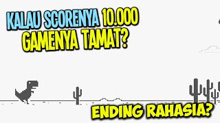 NAMATIN GAME DINO Google! Dapet ENDING RAHASIA 10.000 KM?!! screenshot 3