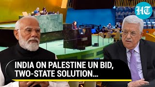 ‘Our Position Is…’: What India Said At UN General Assembly On Palestine’s UN Membership Bid | Watch