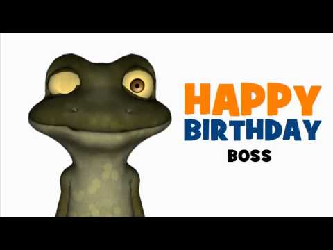 HAPPY BIRTHDAY BOSS - YouTube