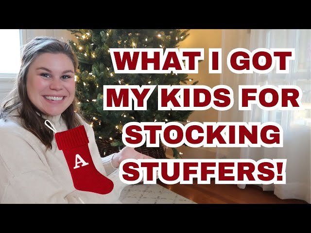 STOCKING STUFFERS FOR 6 KIDS!