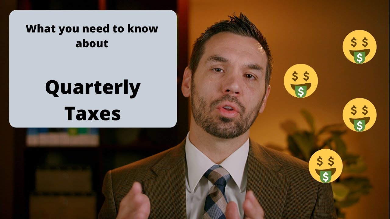 Quarterly Taxes - Be Tax and Investor Smart - YouTube