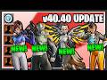 BUG FIXES UPDATE, 50 VB, *NEW* OVERWATCH SET