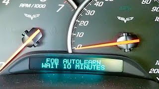 C6 Corvette Fob Key Programming Relearn At Home 2018