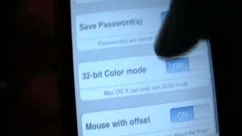 How To Use VNC On Ipod Touch/IPhone