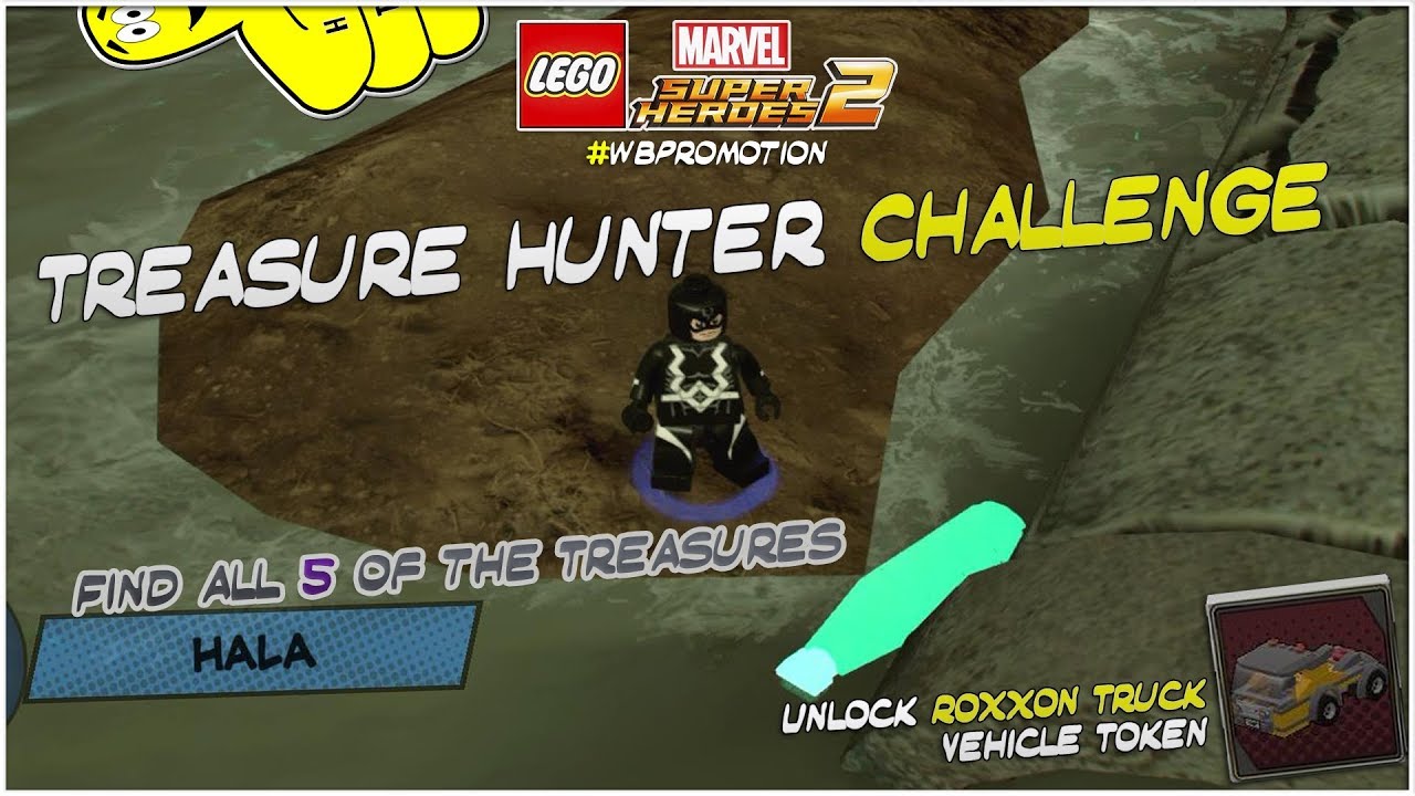 Lego Marvel Superheroes 2 Treasure Hunter Challenge Htg