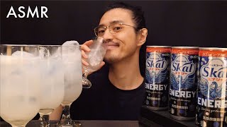 「スコールエナジー（南日本酪農協同）」をゴクゴク飲む音【ジュース】【ASMR】