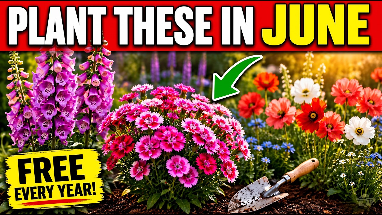 Plant These 15 Self-Seeding Plants This June — Your Garden Fills Itself For Free