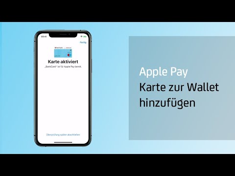 Apple Pay | Karte zur Wallet hinzufügen | Für alle Bank Austria Kunden