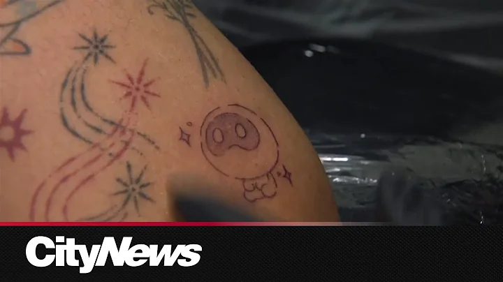 Members of the BTS Army show their support of the K-pop supergroup with Tattoos