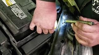Replacing the headlight on a 2004 saab 93