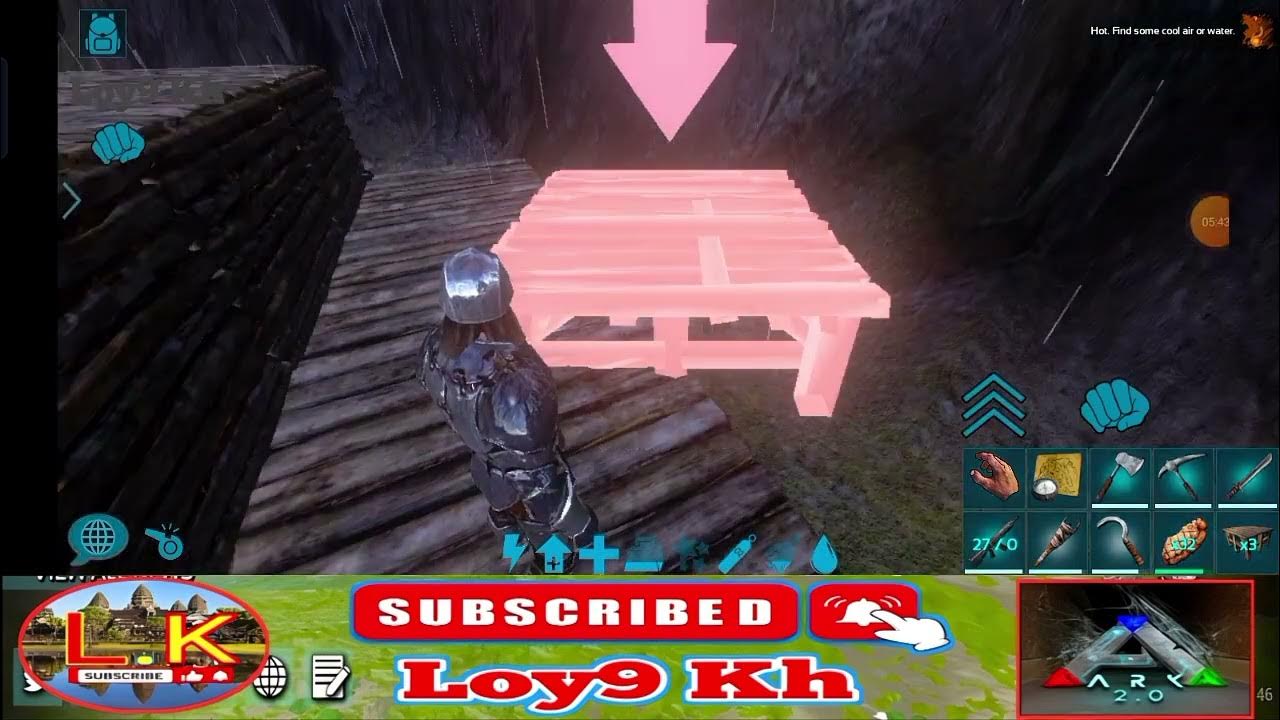 Ep03 how to play with your friends in ark survival evolved mobile 2022 [ Loy9 kh ] YouTube