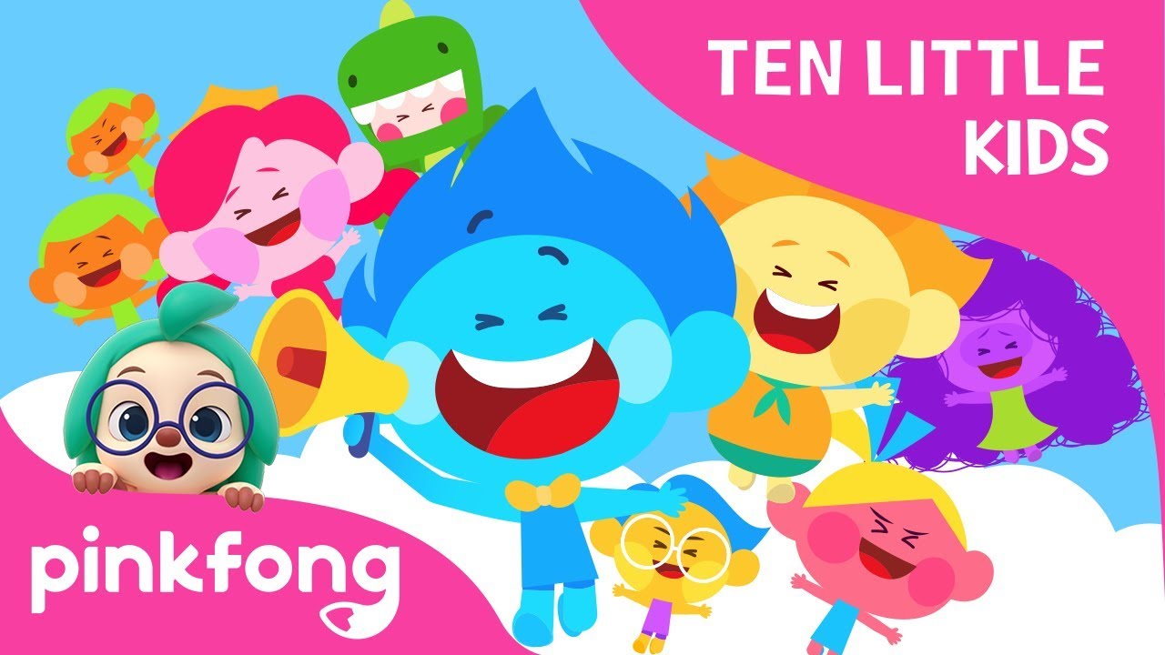Ten Little Kids | Ten Little Kids Songs | Pinkfong Songs for Children